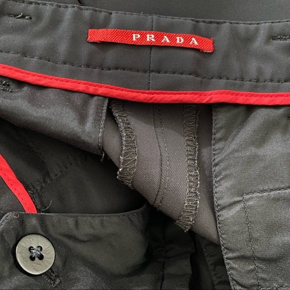 Women's Prada Polyester Trousers - Picture 5 of 7